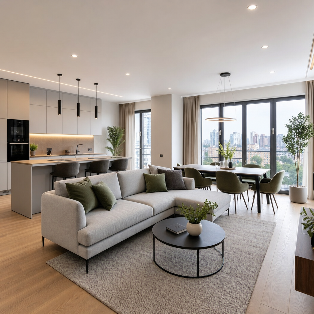 Modern 2-bedroom apartment