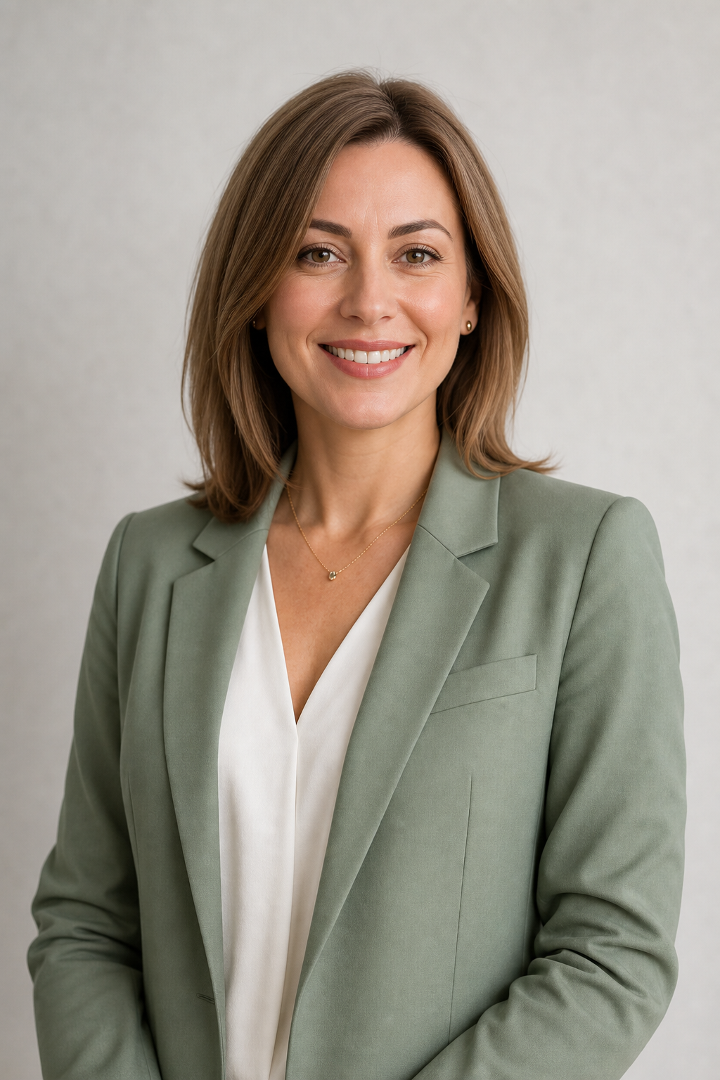 Portrait of Olha Melnyk, professional Kyiv real estate agent