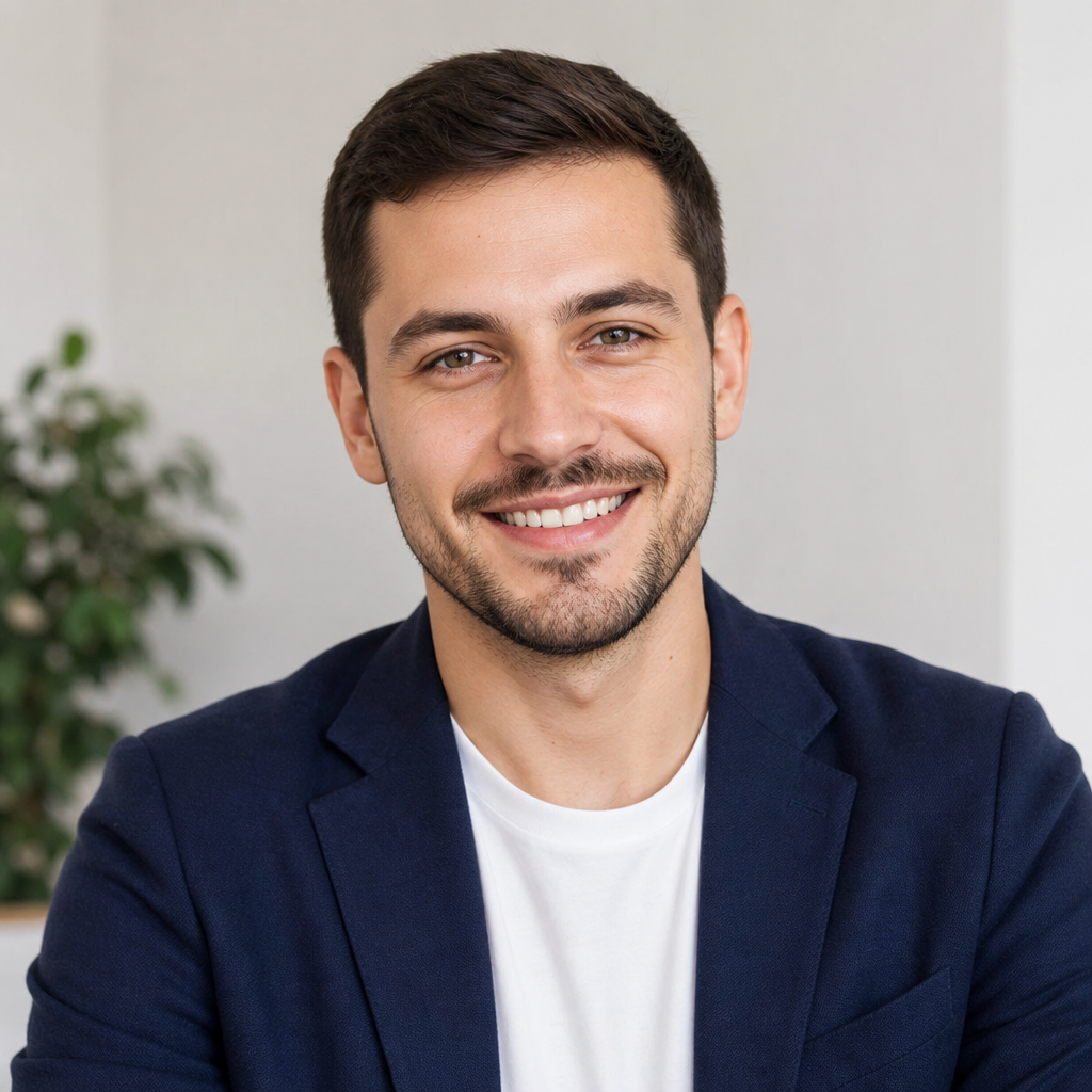 Portrait of Dmytro Petrenko, apartment buyer in Pechersk