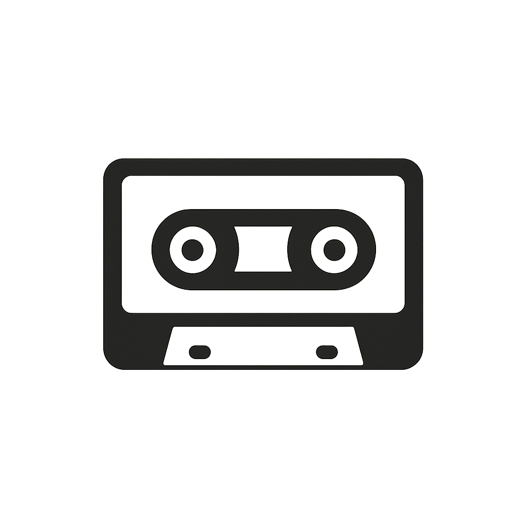 Cassette tape icon