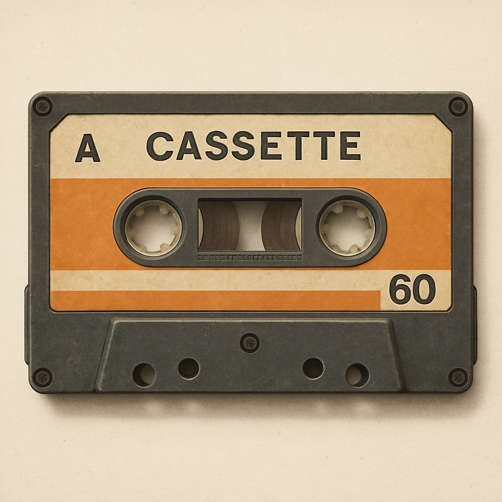 1960s cassette tape
