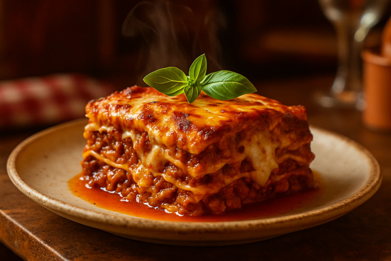 House-Made Lasagna signature dish