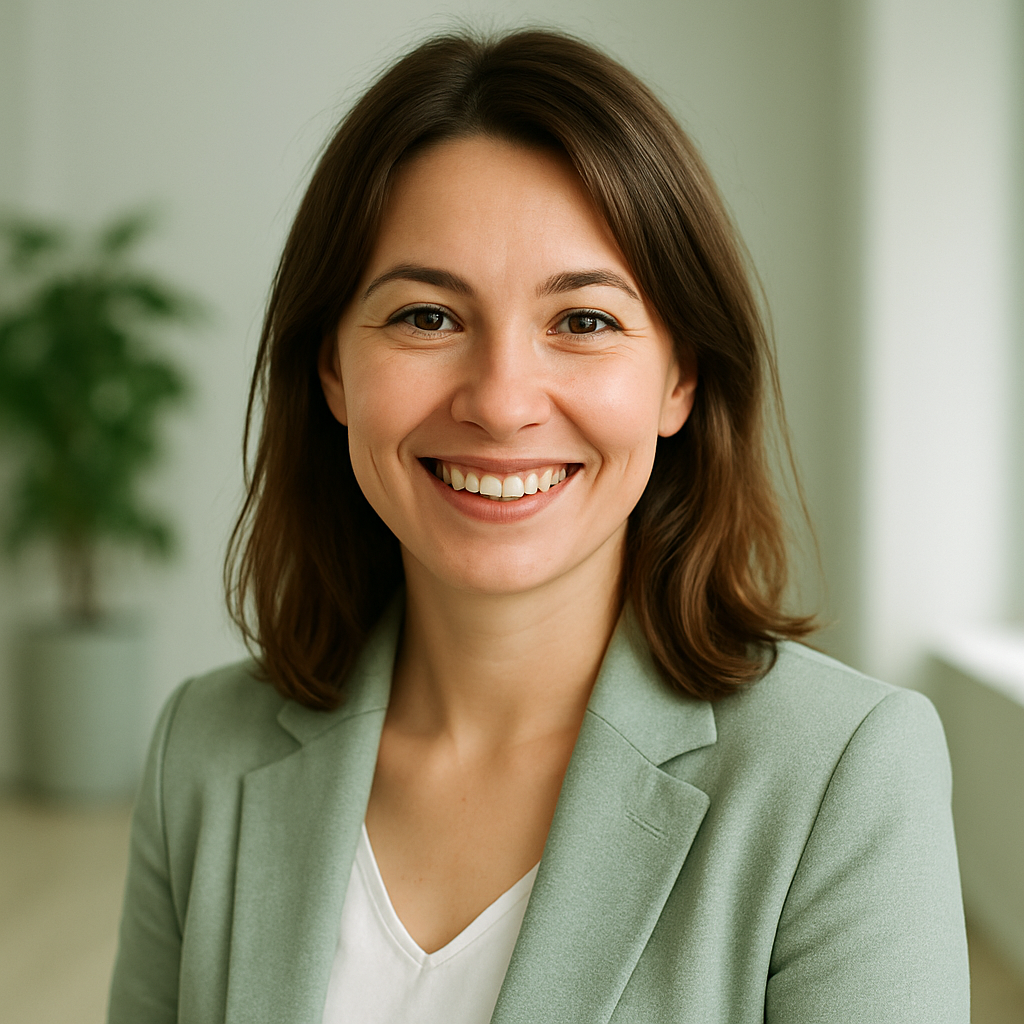 Friendly portrait of Olha Melnyk