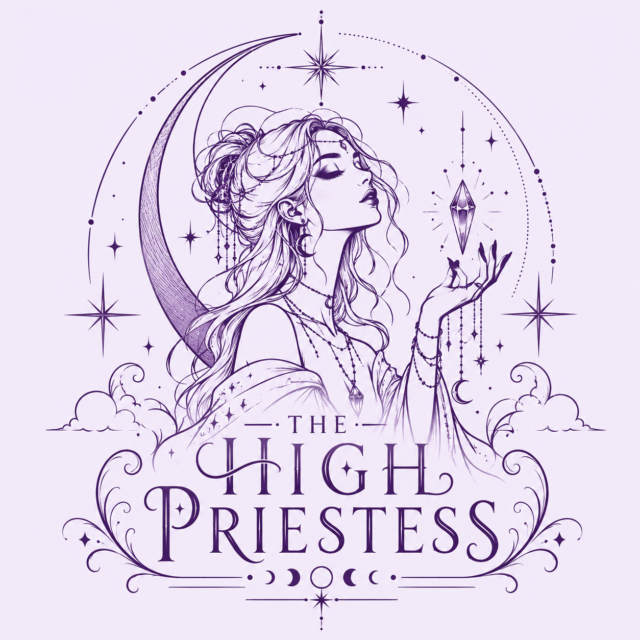 The High Priestess logo