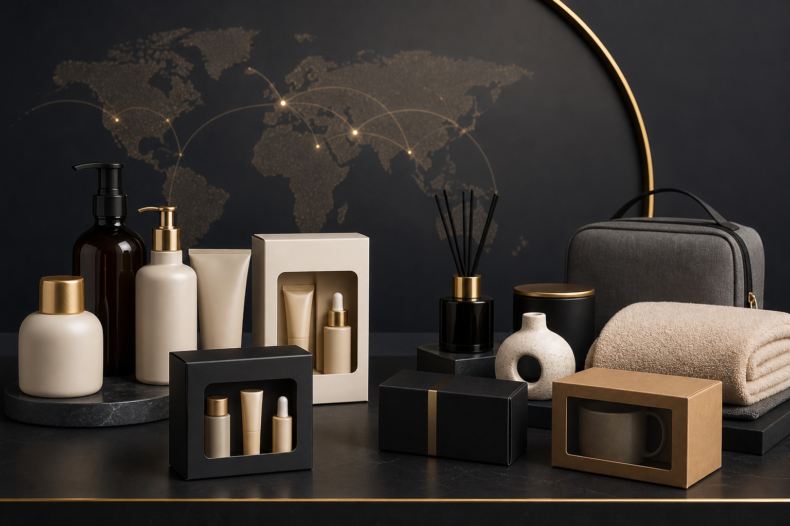 Premium global consumer goods assortment