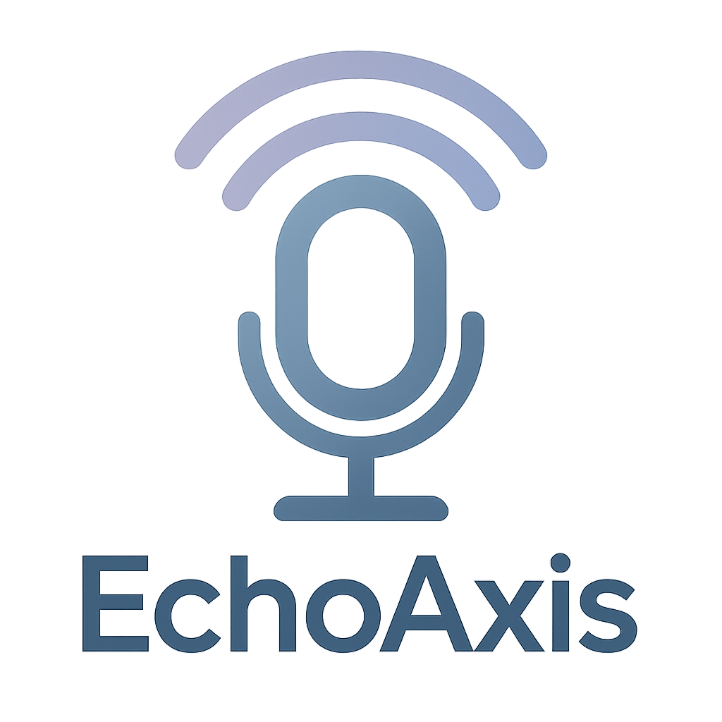 EchoAxis monochrome tech mark