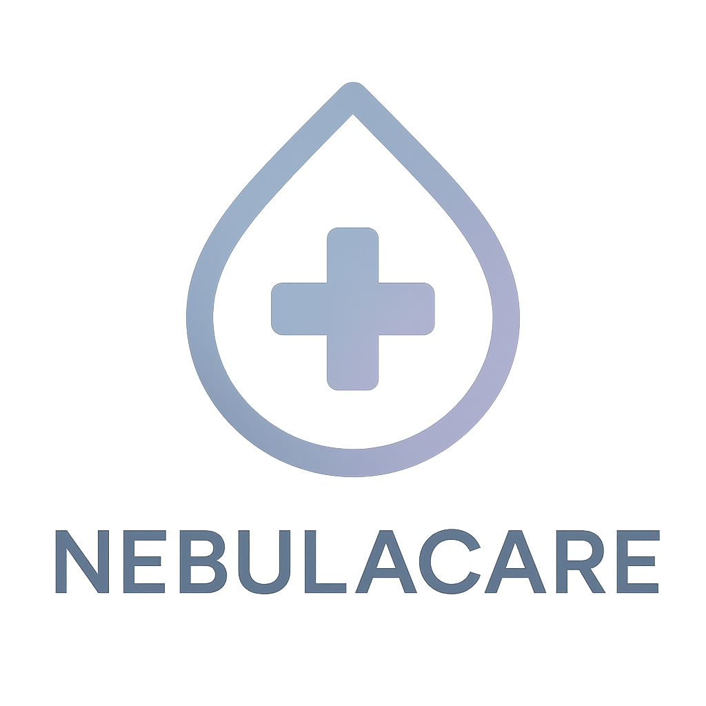 NebulaCare monochrome tech mark
