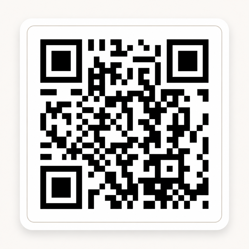 QR code card to save Lightbearer Senior Care Solutions contact information