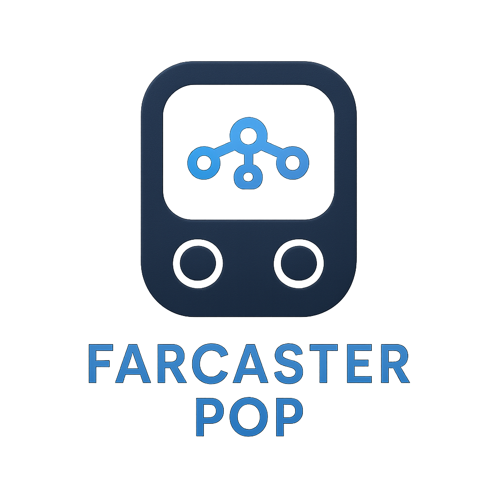 Farcaster Pop logo