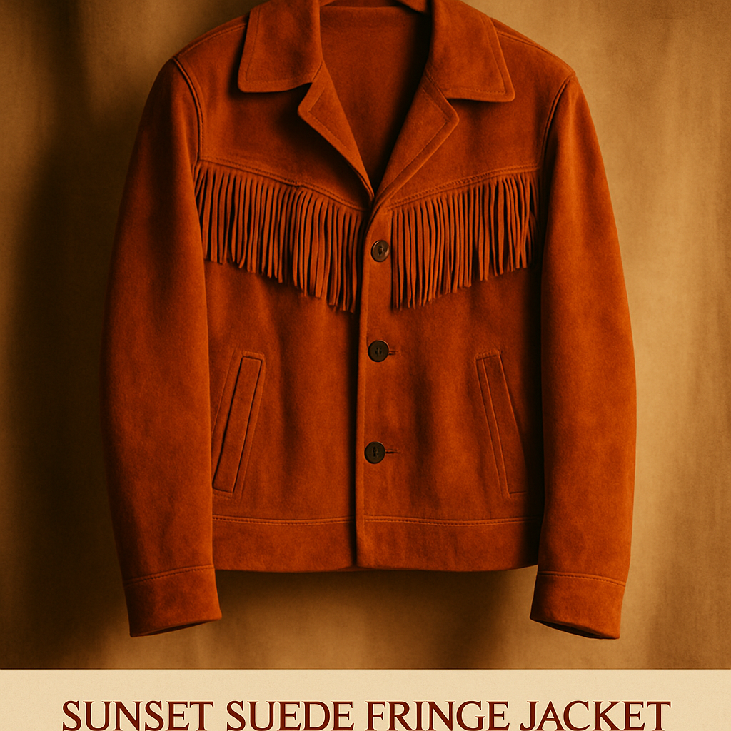 Sunset Suede Fringe Jacket