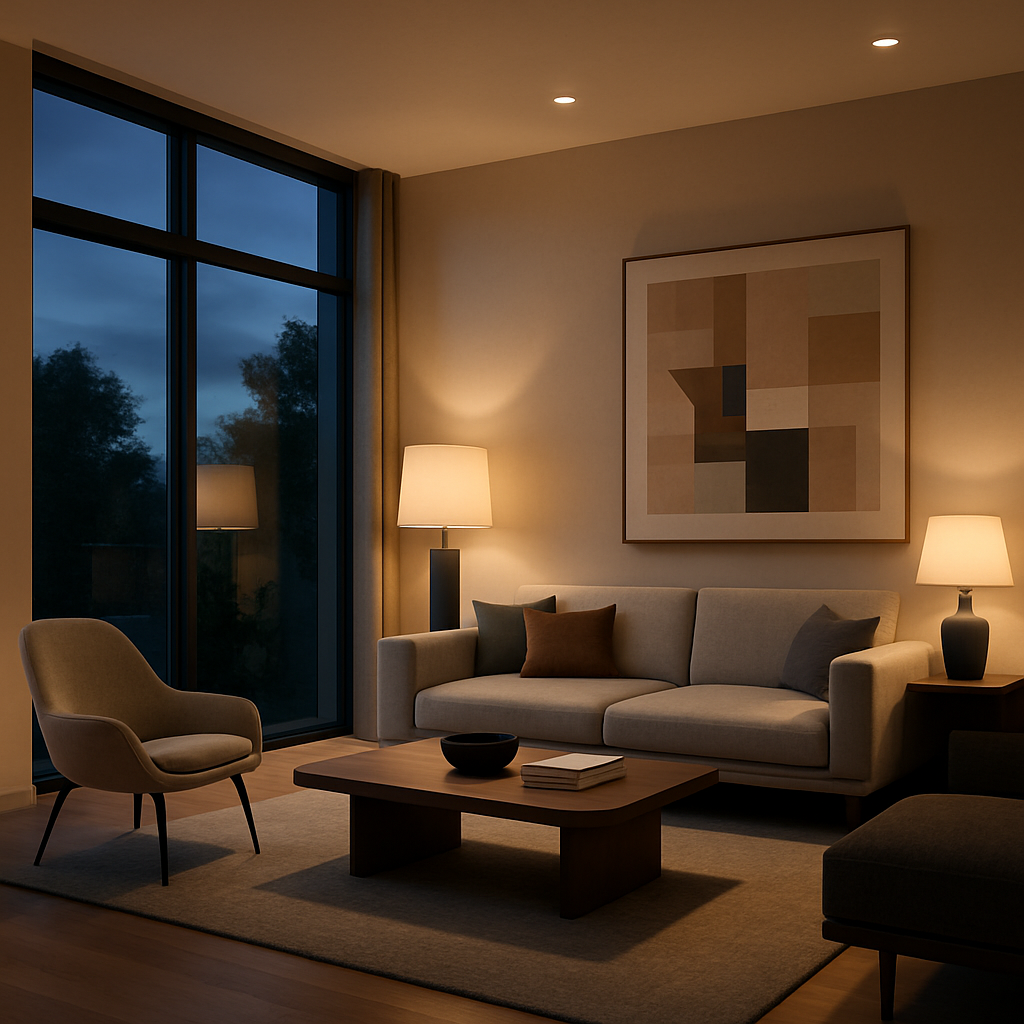 Modern Living Room 3D Model