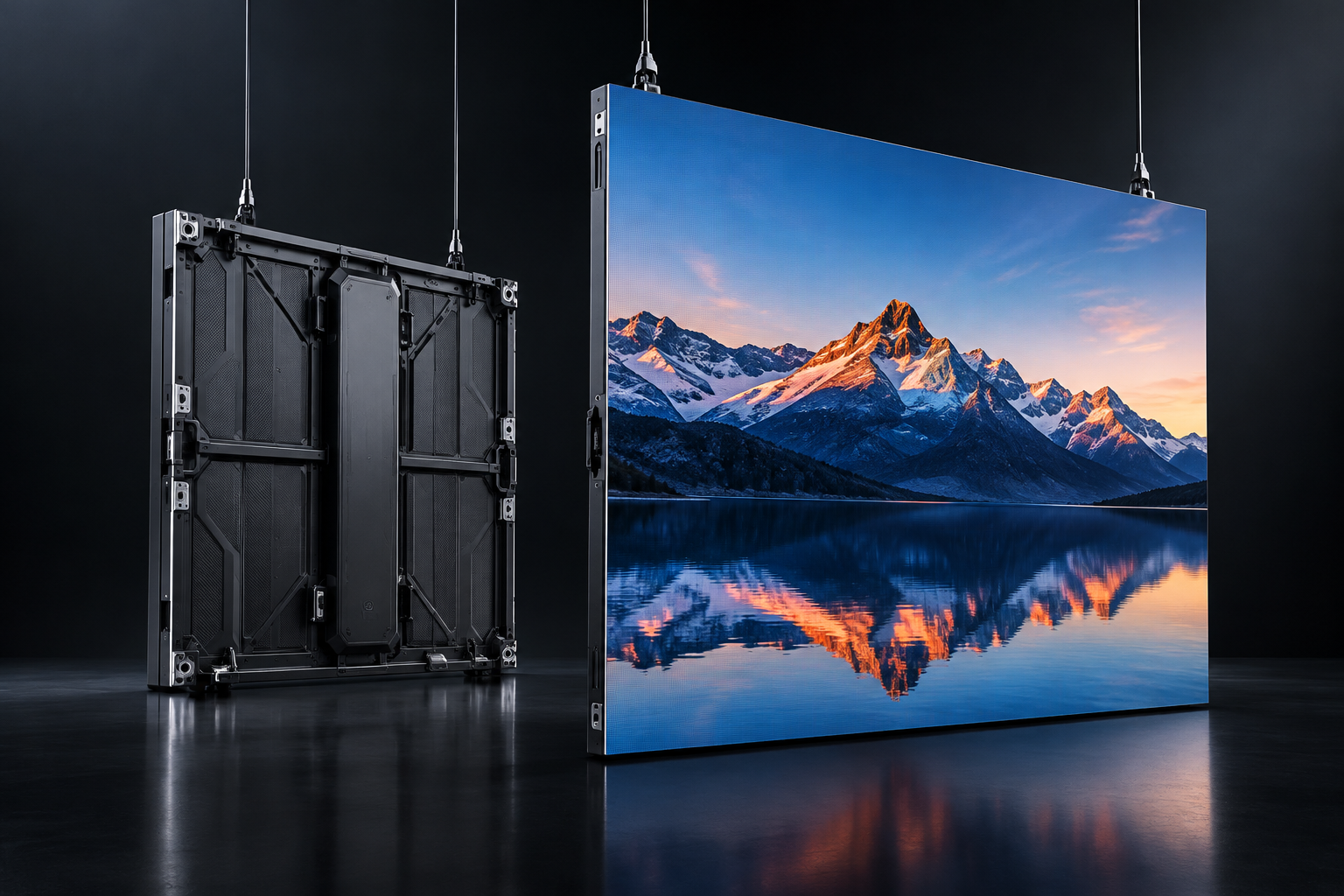 Produktový vizuál DD52 — Ultra LED obrazovka do výkladu