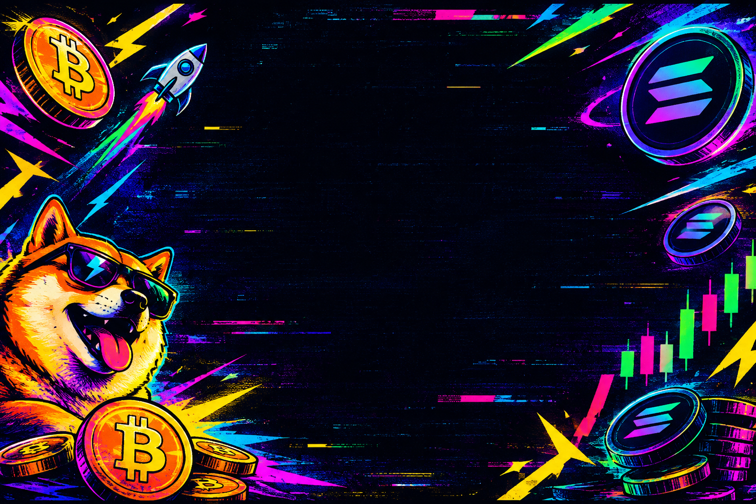 Horizontal placeholder banner area for a future Bitcoin Inu meme visual