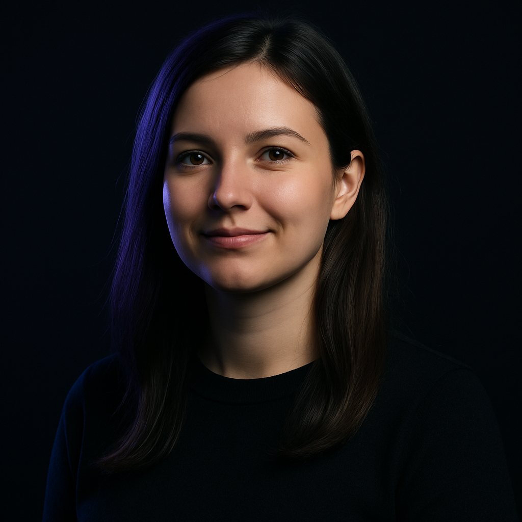 Portrait of Nadia Kovalenko, Senior Frontend Engineer at Interface Lab
