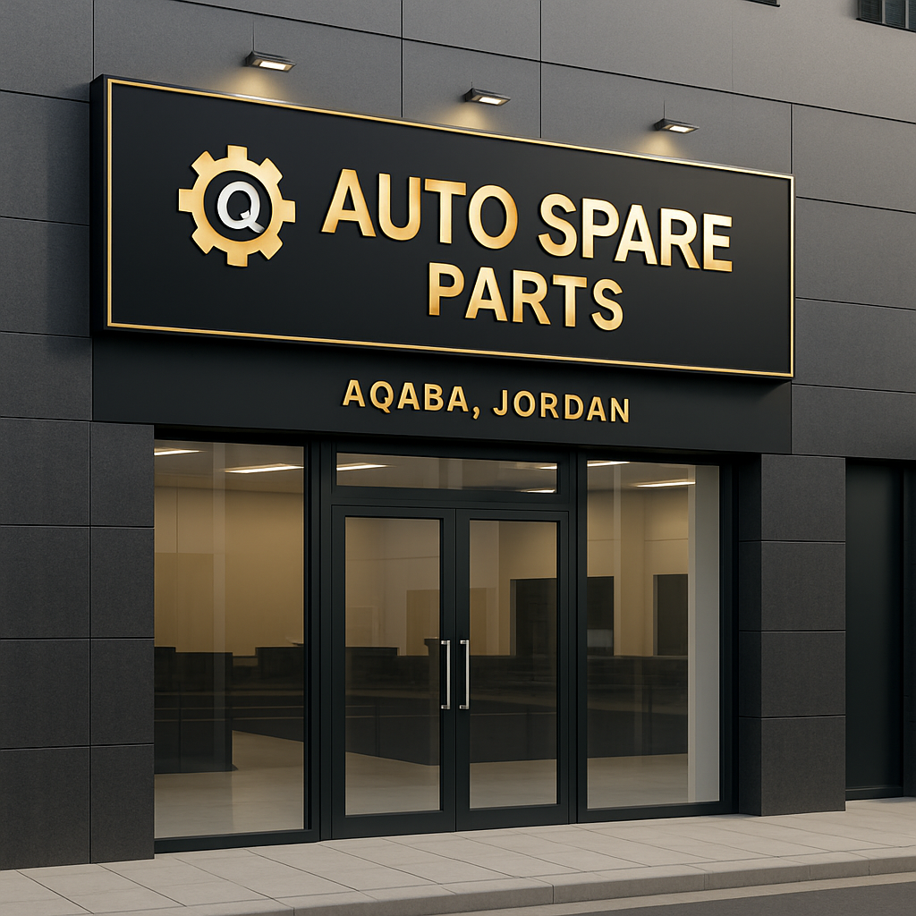 Diamond Stone storefront in Aqaba industrial area, modern and clean appearance