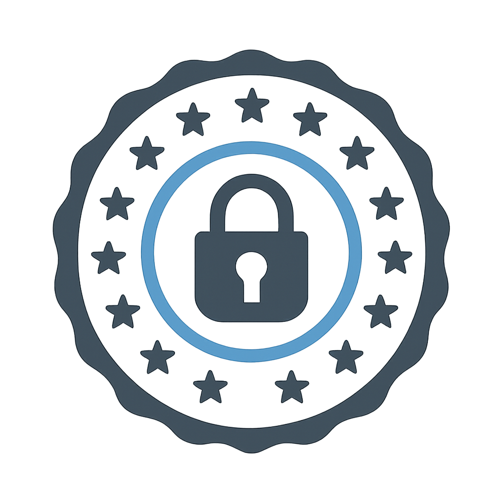 GDPR compliance badge