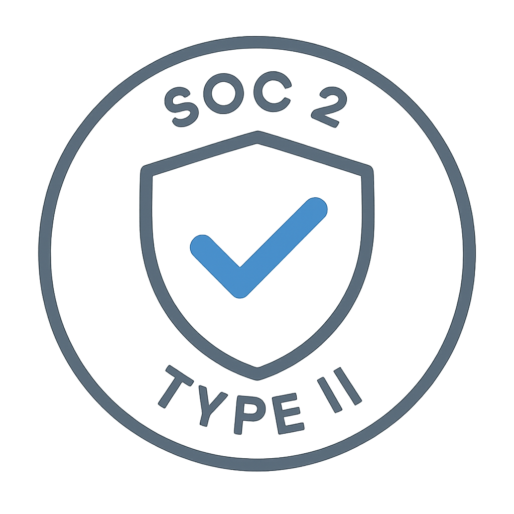 SOC 2 Type II compliance badge