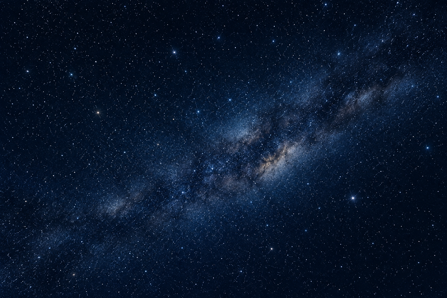 Star-rich dark night sky with dense stars and subtle cosmic haze