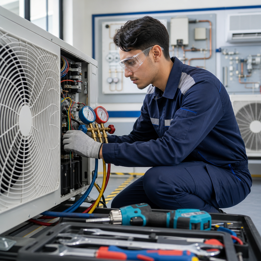 Basic refrigeration and AC training course image