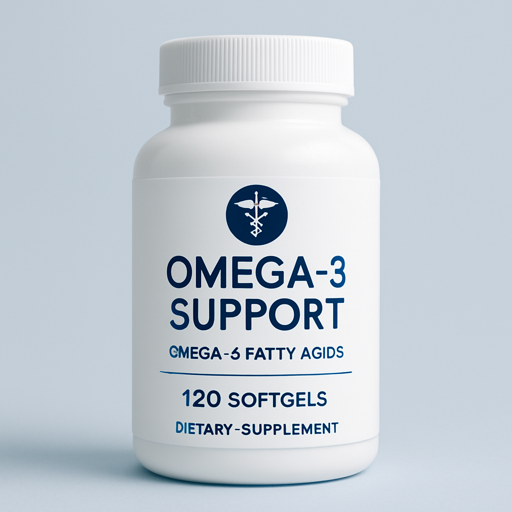 Omega-3 Support supplement bottle