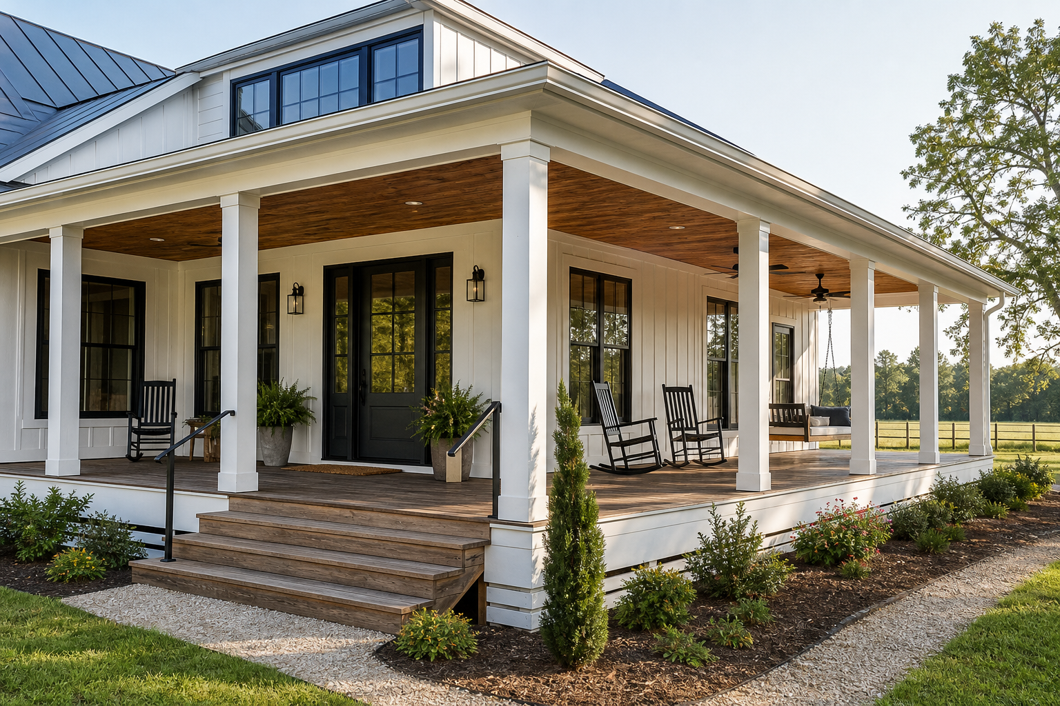 Wraparound Porch