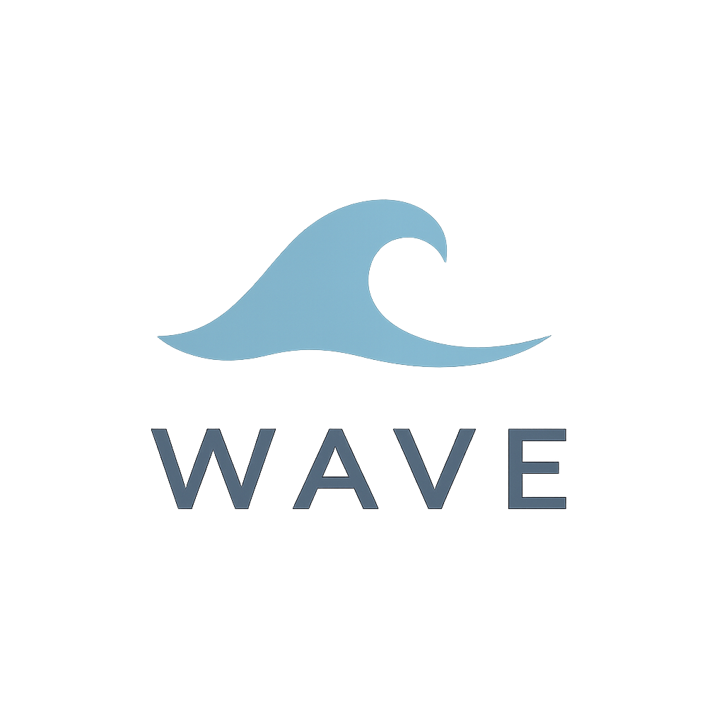 Wave logo placeholder