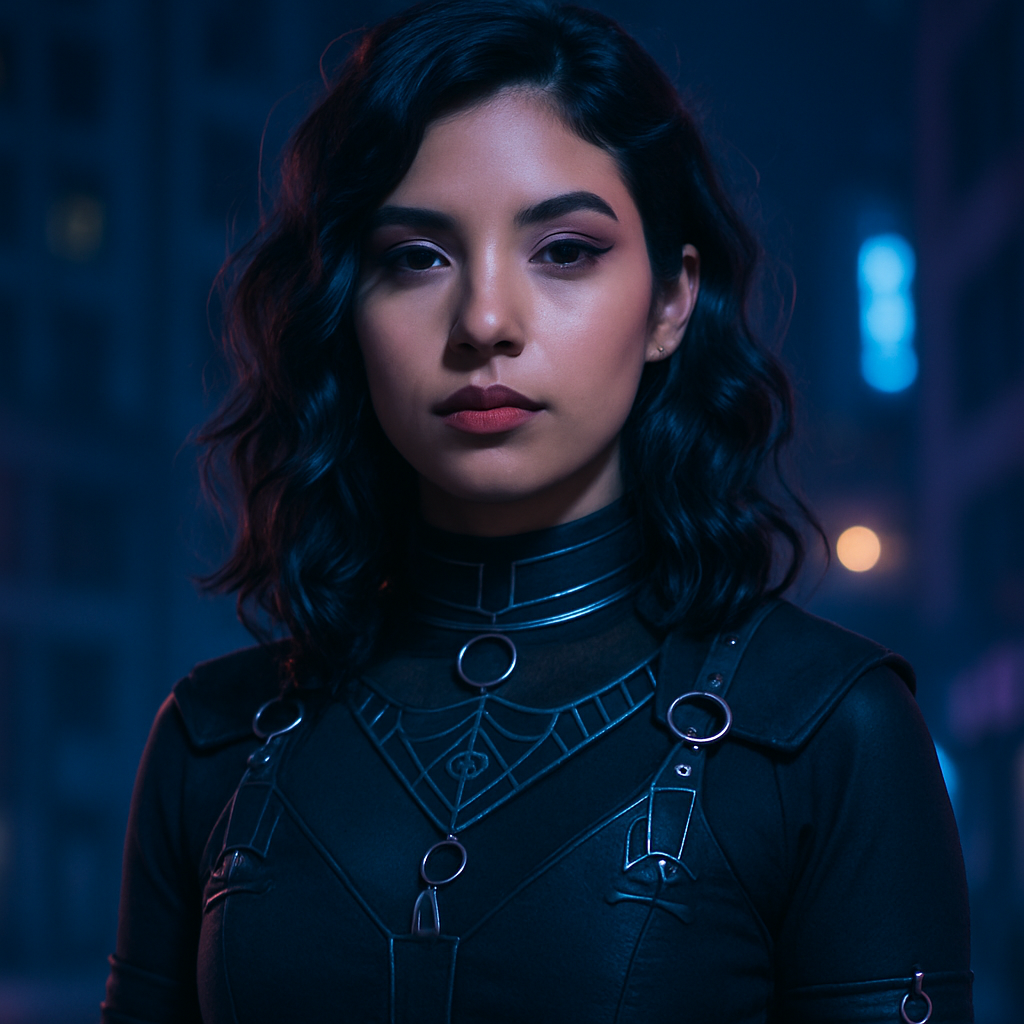 Retrato de la artista Lina Korai