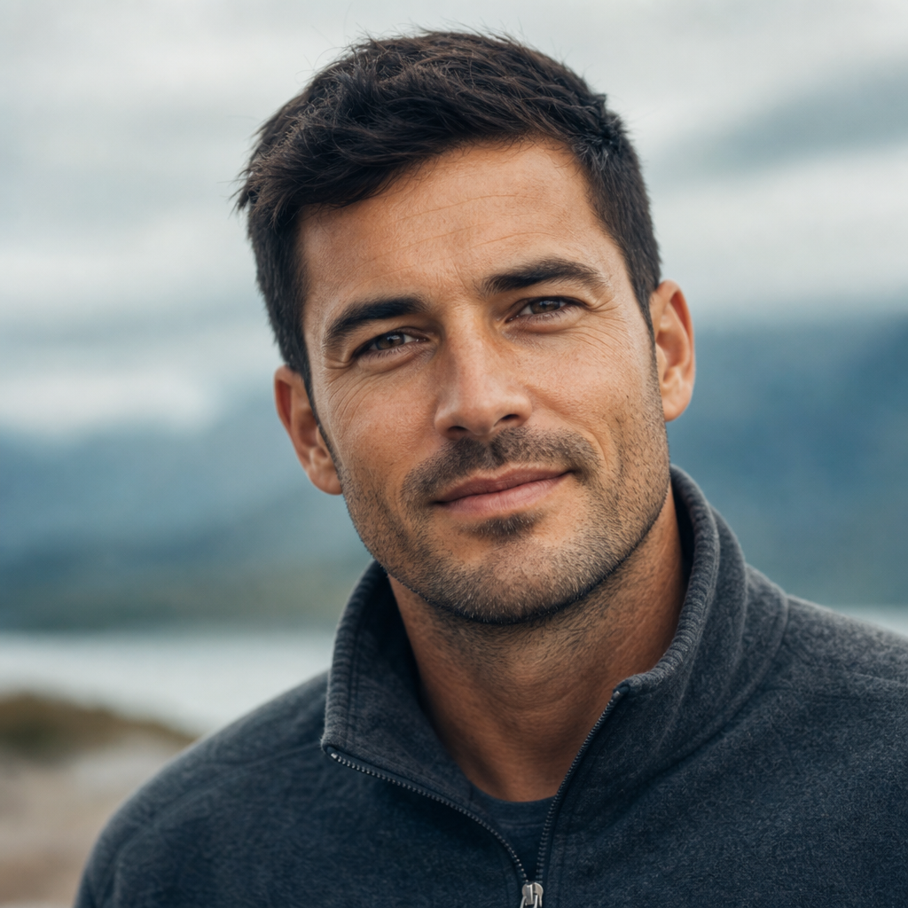 Portrait of Marcus, a solo traveler from Toronto