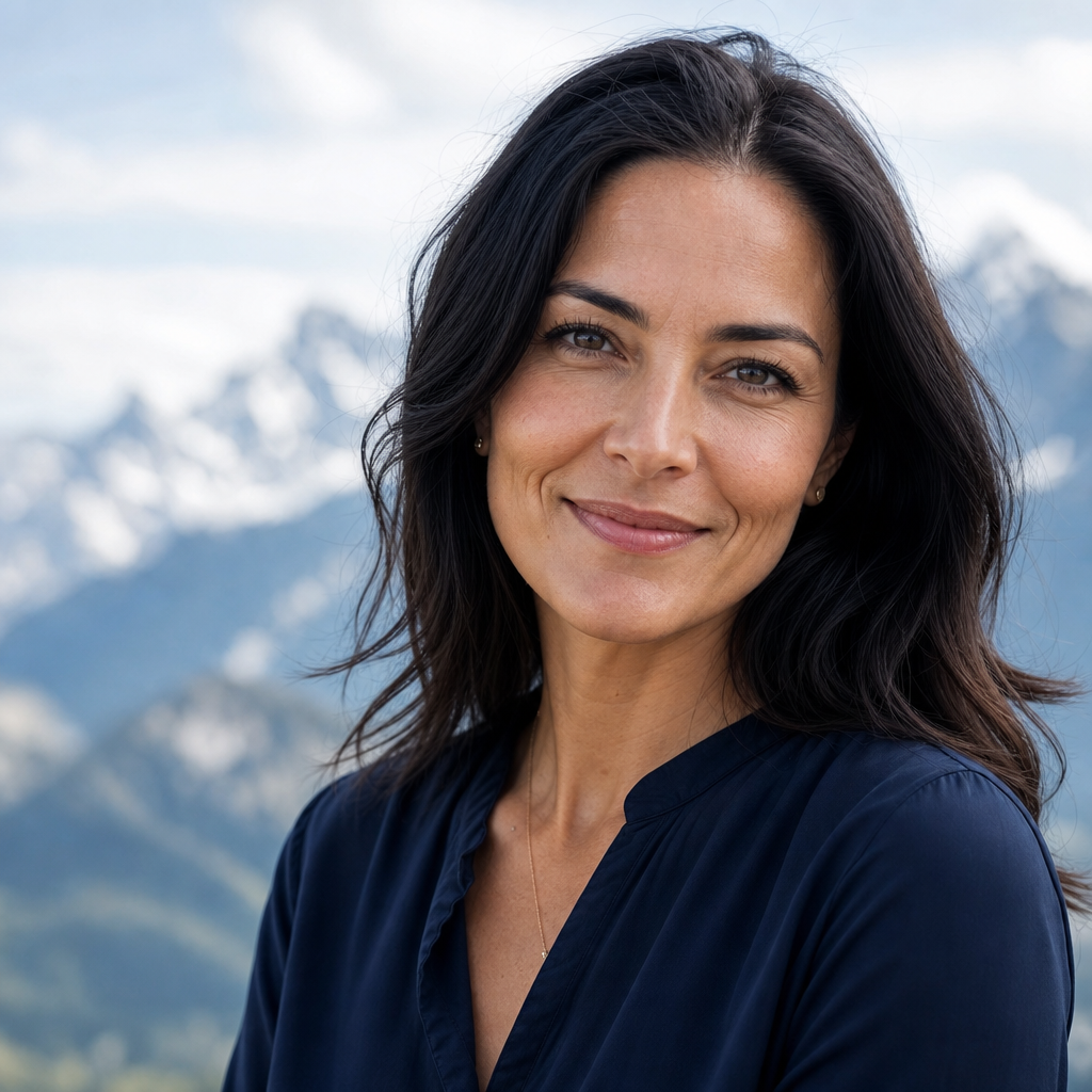 Portrait of Sofia, a traveler from Milan