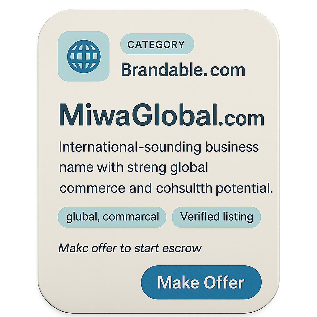 Global Domain Marketplace logo