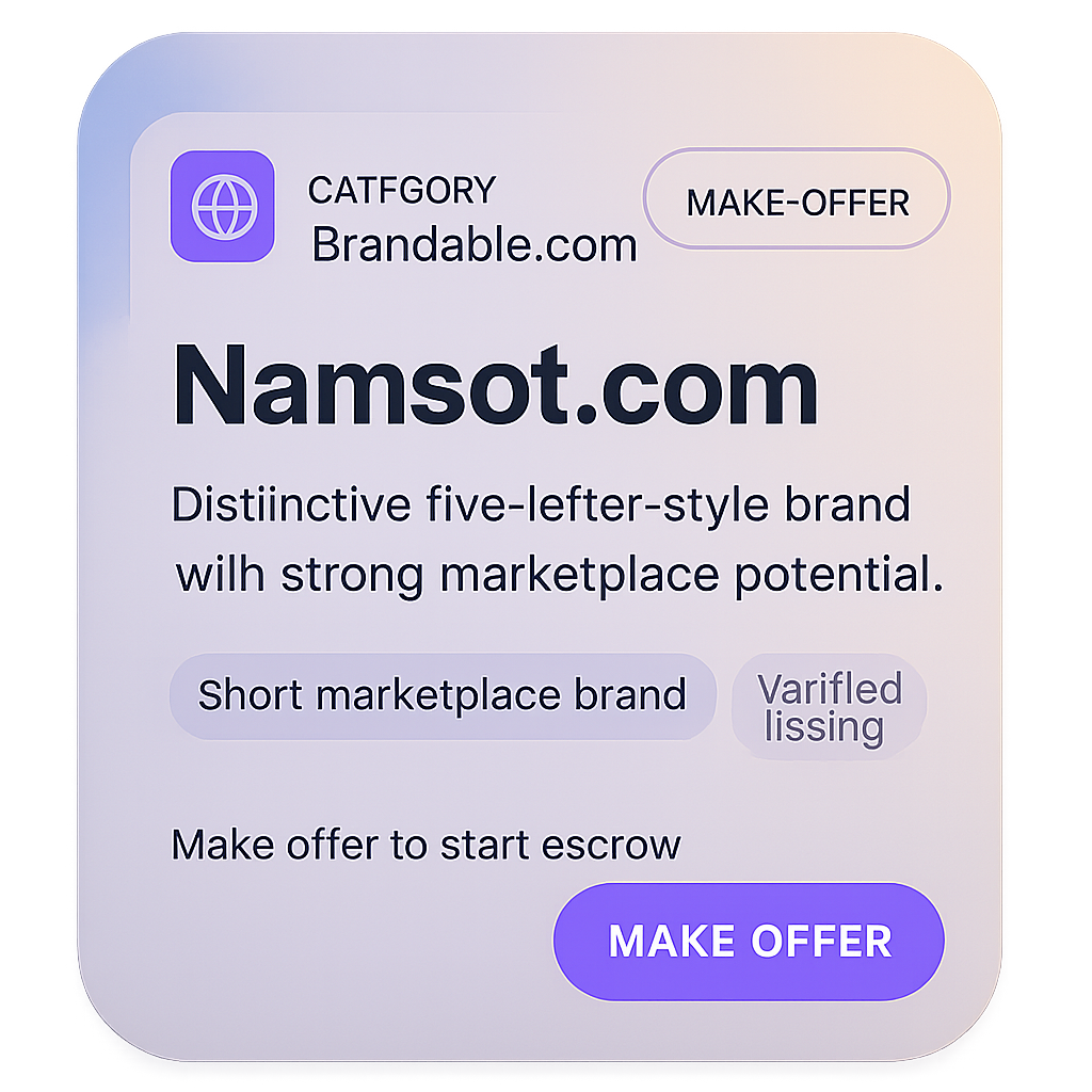 Global Domain Marketplace logo