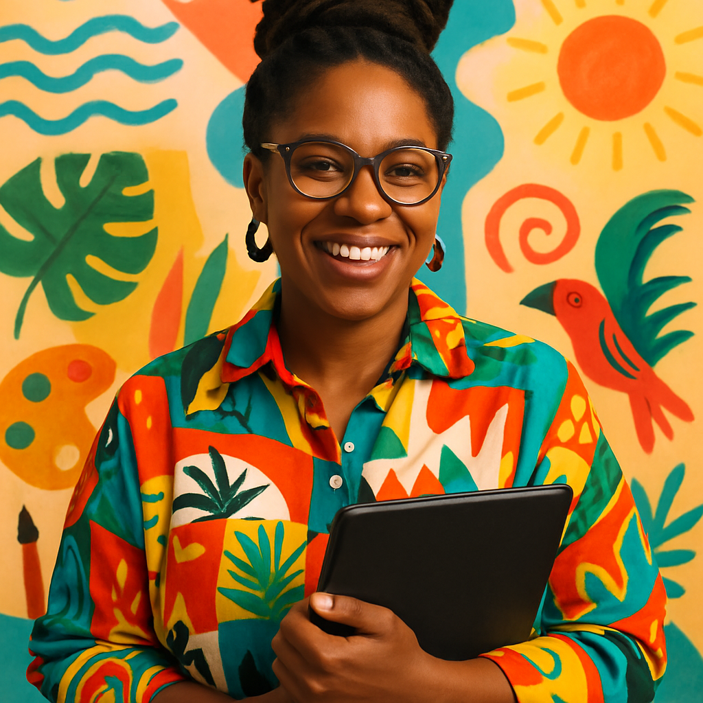 Creative collaborator portrait