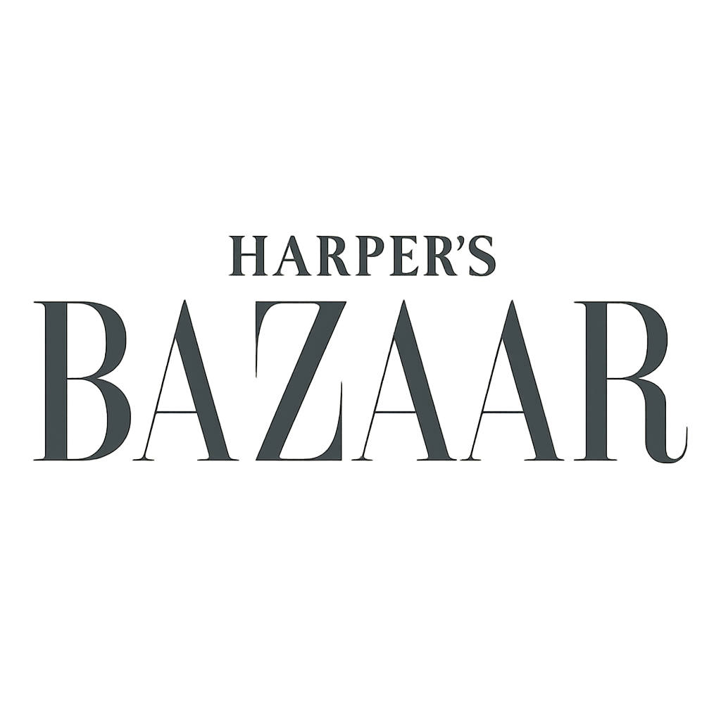 Harper's Bazaar magazine logo in classic uppercase lettering