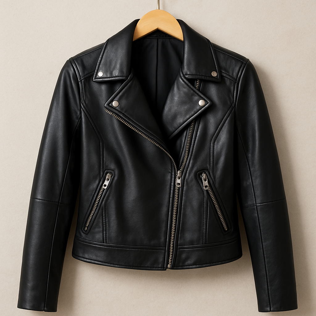 Faux Leather Jacket product photo