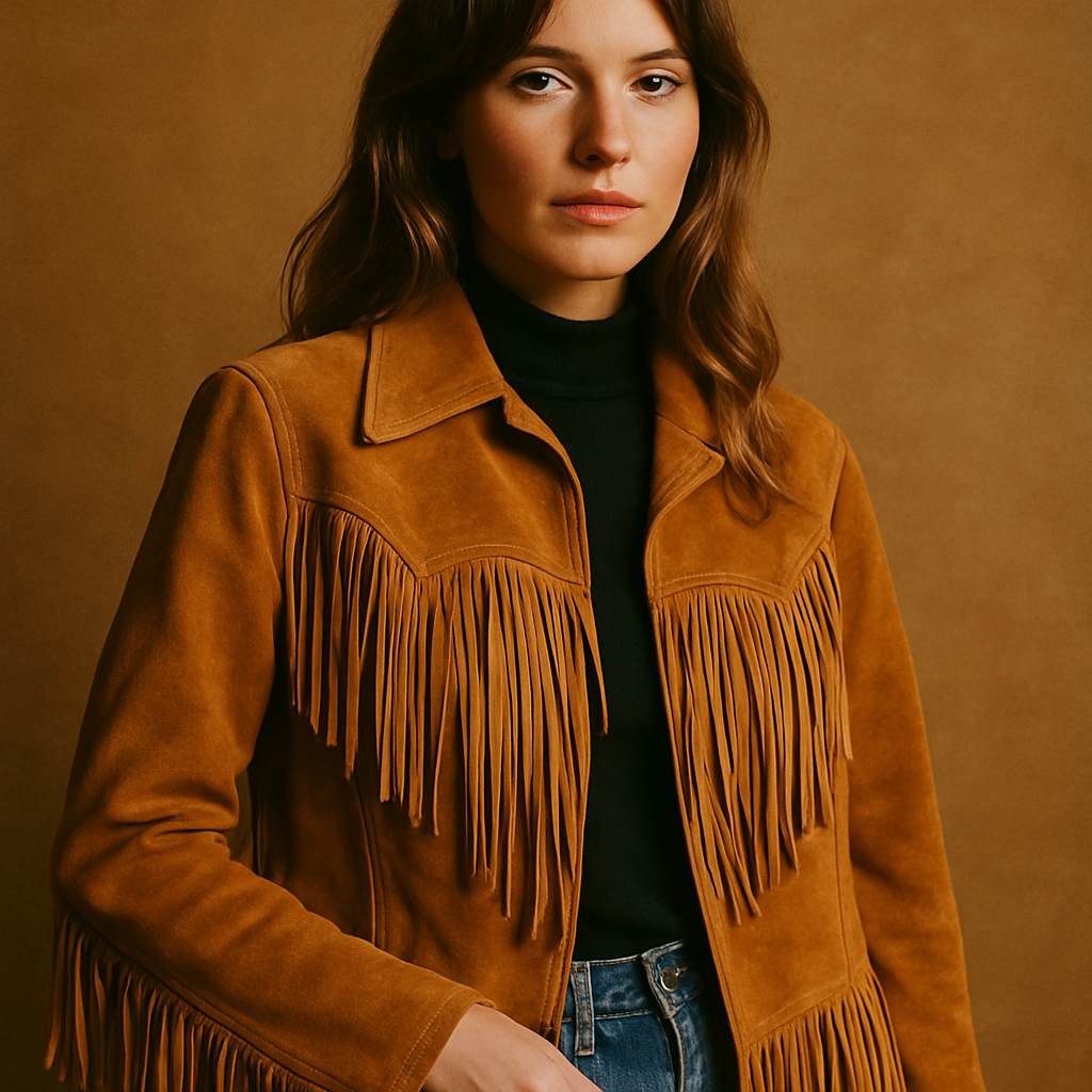 70s Suede Fringe Jacket