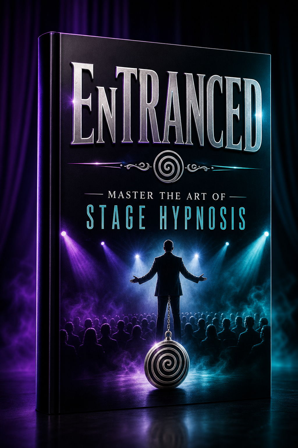 Book cover for EnTRANCED - Master The Art Of Stage Hypnosis