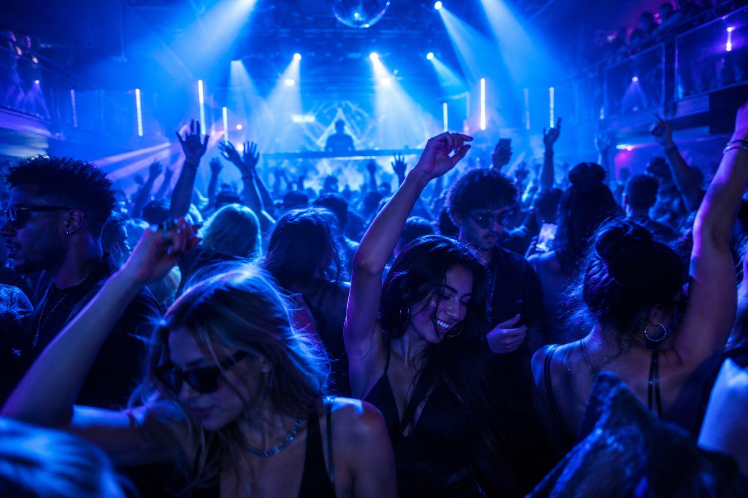 Midnight Pulse nightlife event crowd scene