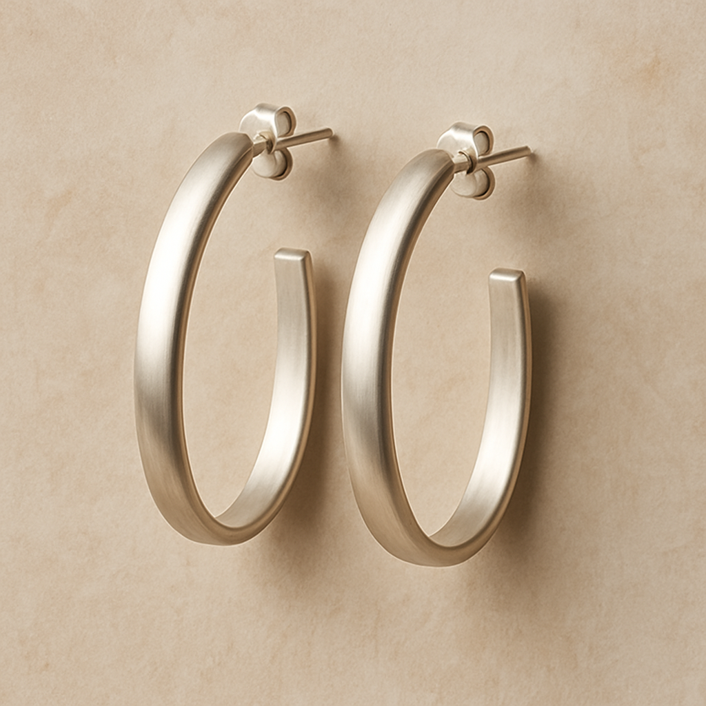 Dawn Arc Earrings handcrafted jewelry piece