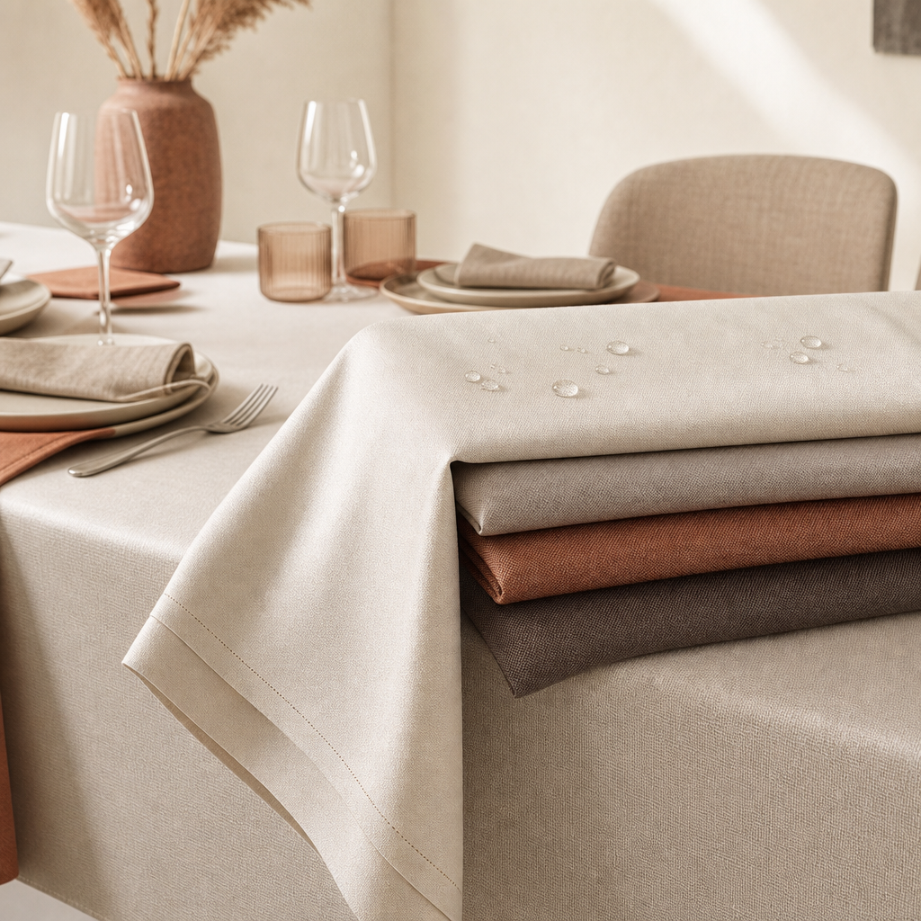 Stain-resistant Restaurant Tablecloths