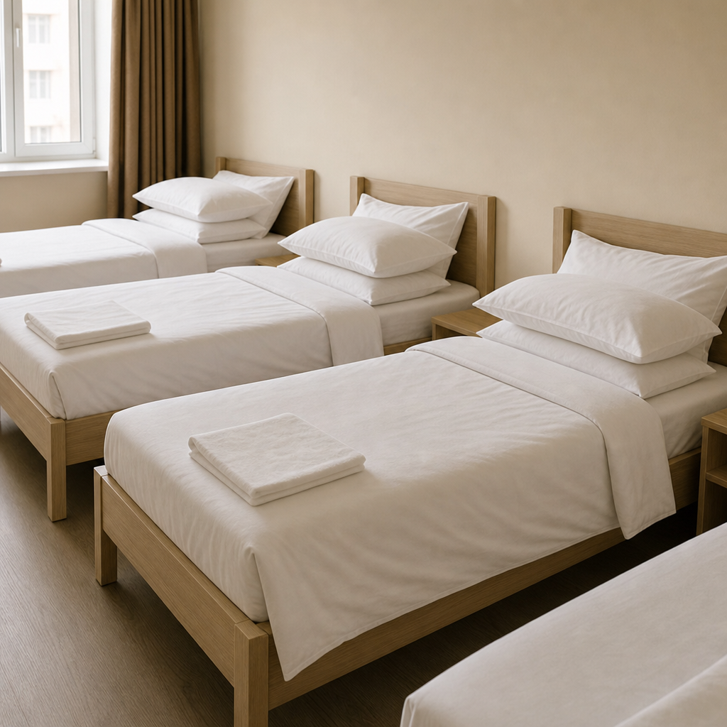 Staff dormitories, temporary accommodation