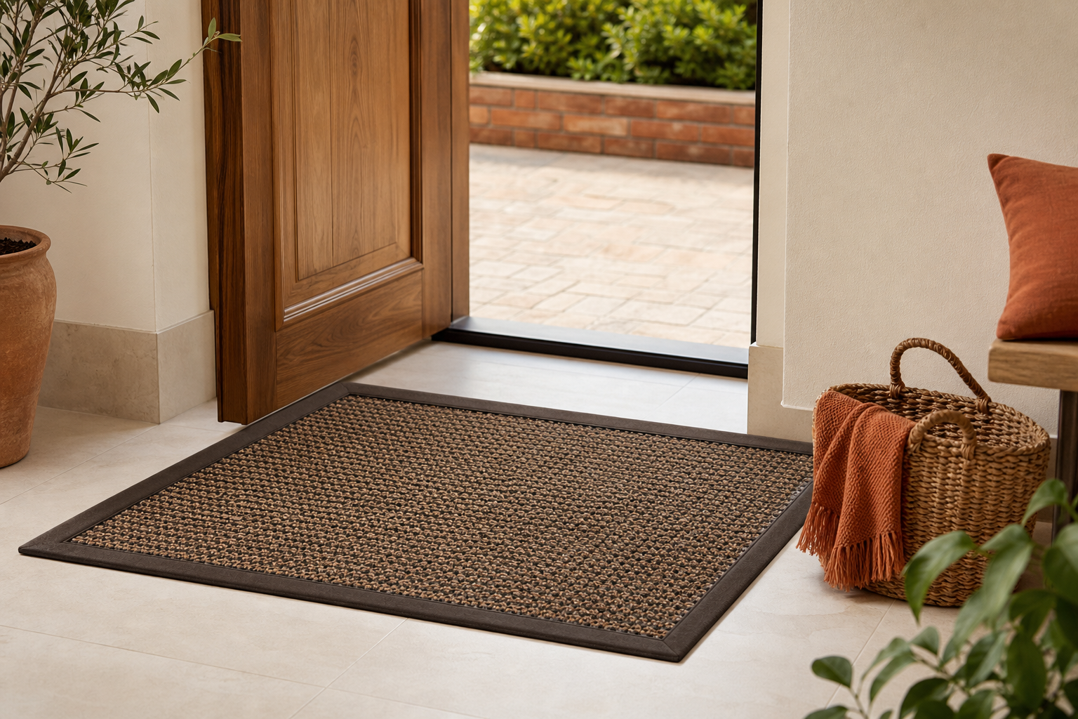 Entry and utility mat options for commercial and home use.