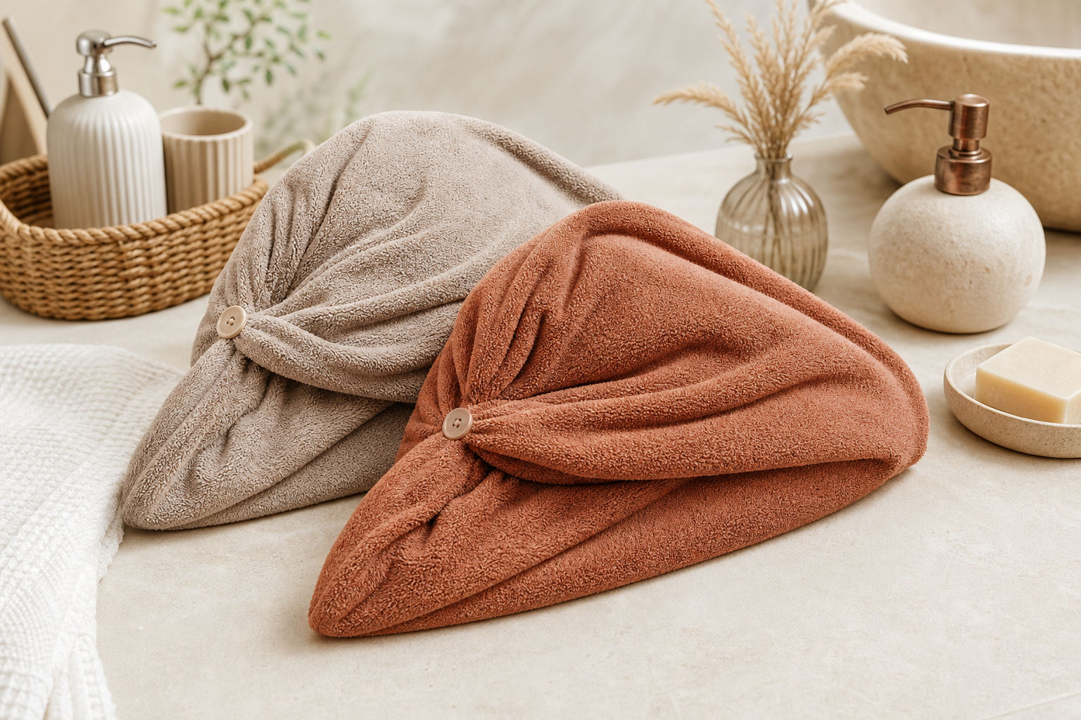 Quick Dry Microfiber Hair Towels