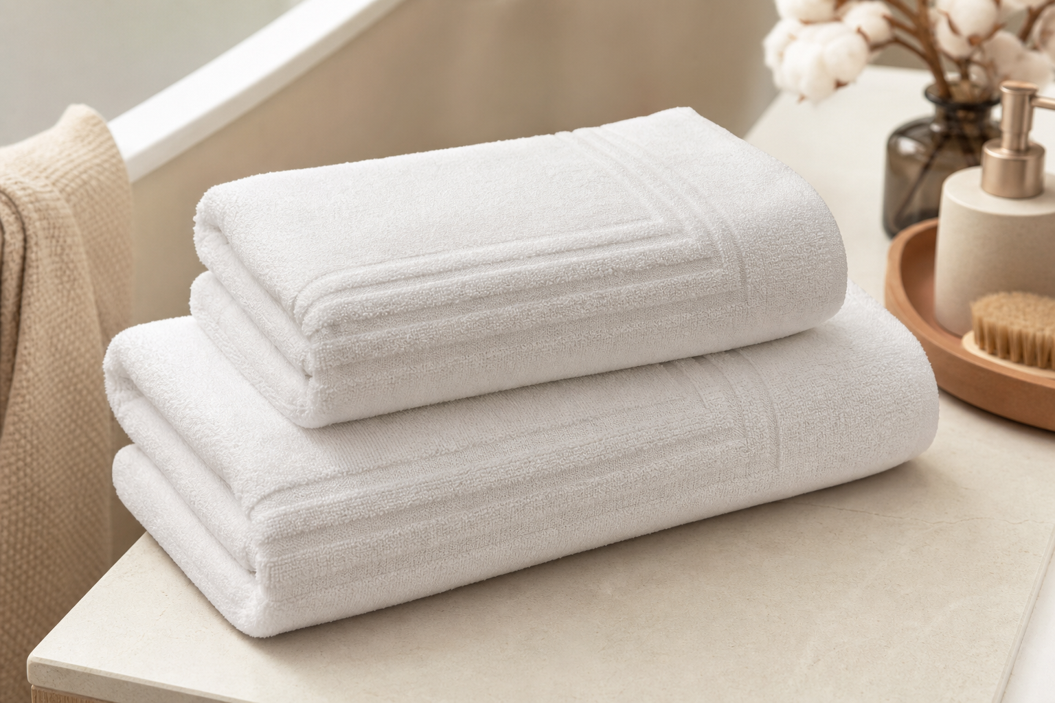 Hotel Spa Foot Towels