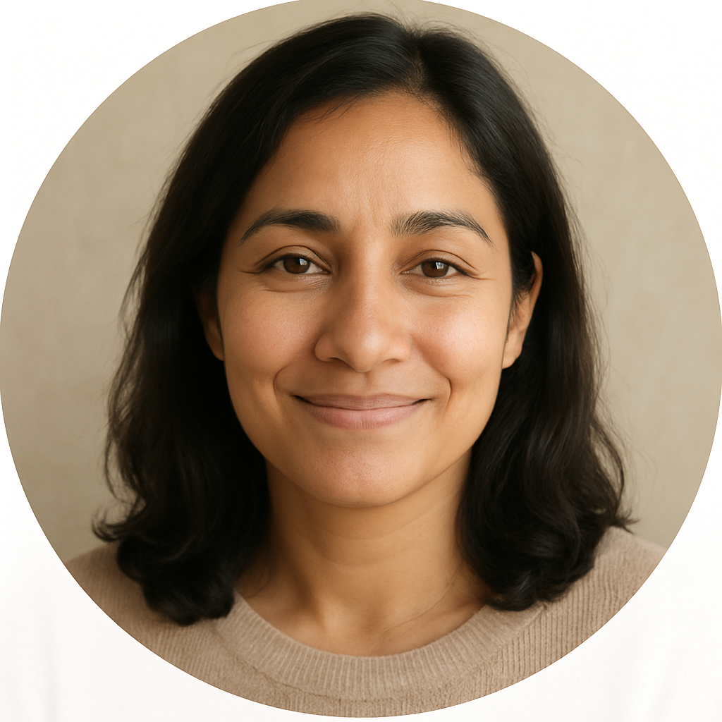 Portrait of Maya, a customer