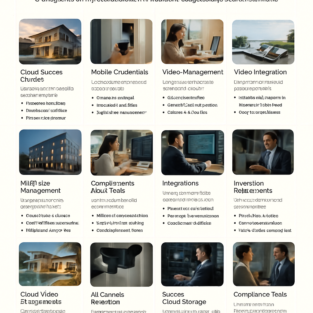 Eagle Eye open API dashboard integrating with luxury property systems