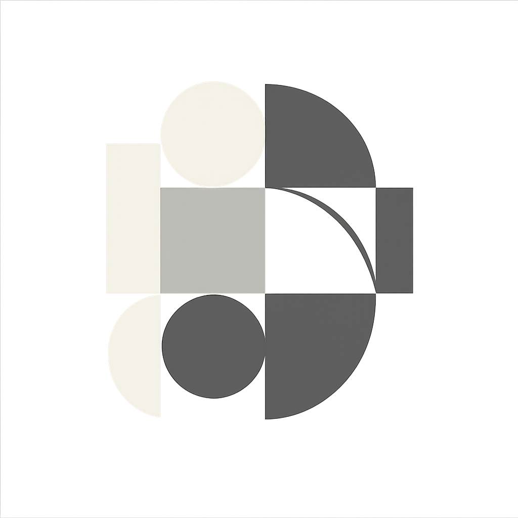 Modern abstract geometric pattern