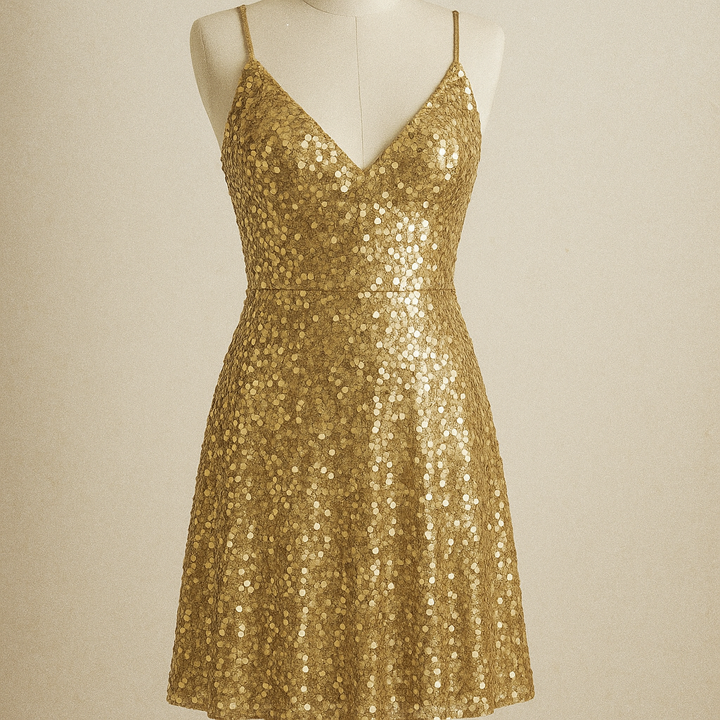 Disco Sequin Dress