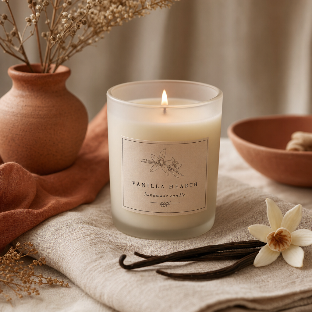 Product photo of Vanilla Hearth candle