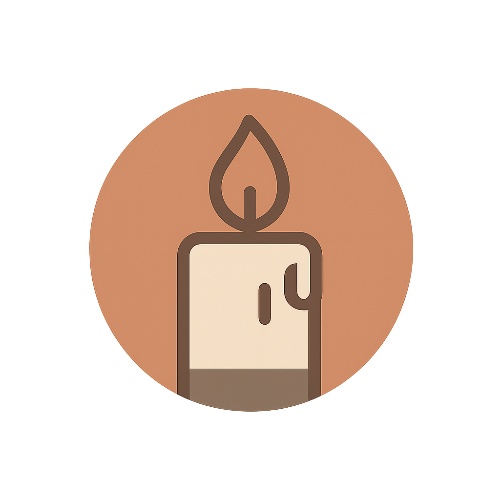 Warm Natural Candle Brand logo