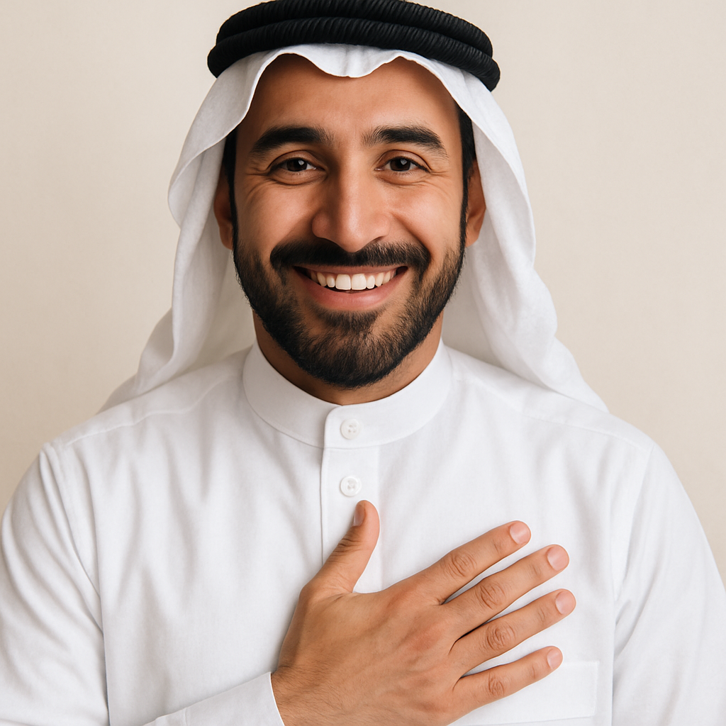 صورة عميل يشكر الفريق